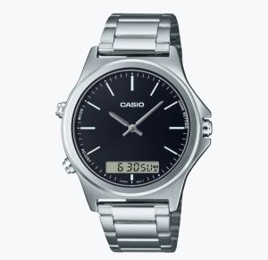 CASIO MENS SILVER MTP VC01D 1E