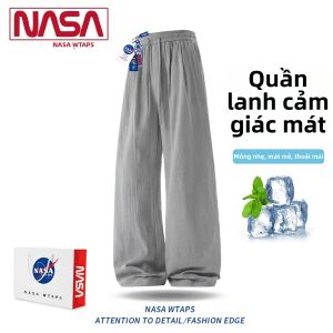 NASA WTAPS | Áo Sơ Mi Nam Thoáng Khí Nhẹ Fake Two-Piece Phong Cách Thường Ngày