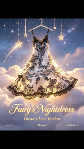 UNINICE Honeymoon Lace Halter Night Dress  Ice Silk Backless Sleeveless Sleepwear for Women Built-in Chest Pads