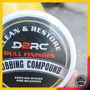 Rubbing Compound D2RC: Kompon Penghilang Baret Halus & Kasar pada Bodikendaraan 100 ml