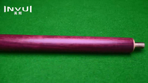 INVUI Z-12 ปลายแยก3/4ปลายหัวคิวโต๊ะพูลเล็กก้นสีม่วงด้ามต้นแอ็ชสำหรับสนุ๊กเกอร์บิลเลียดจีนและอเมริกันสระว่ายน้ำ16สี