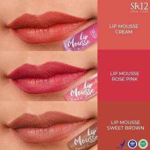 LIP MOUSE CREAM TAHAN LAMA LEMBUT DI BIBIR NGGA KAKU DAN BIKIN HITAM DI BIBIR WARNA NYA NUDE DAN TERANG LIPSTIK LIP MATE LIP GLOW LIP SERUM ORIGINAL BPOM
