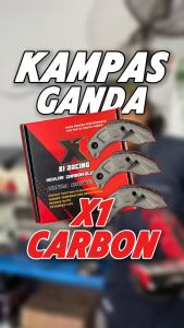 K44-Kampas Ganda Racing Beat X1 Racing Performance Kampas ganda Karbon Cevlar X1 Racing