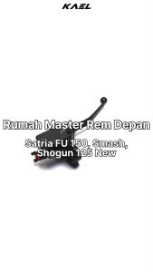 Rumah Master Rem Depan Assy Satria FU 150 Smash Lama Shogun 125 New Hitam Minyak Disk Atas Dengan Hendel Handel Handle Hendle Kanan