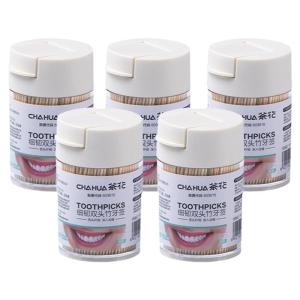 CHAHUA | Portable Bamboo Toothpicks For Home And Business Use
