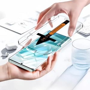 2 ชิ้นกระจกนิรภัยสำหรับ Xiaomi Mi14 Mi 15 Ultra 13 12 11 10 15S Pro Civi 5 Pro ติดตั้งง่ายป้องกันหน้าจอป้องกันกระจก
