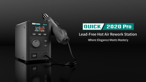 Industrial Soldering Brushless Fan Rework Station Quick 2020Pro Hot Air Welding Station for PCB Desoldering Repair