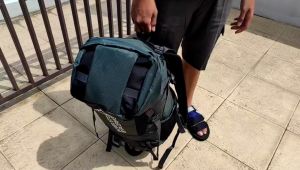 Tas Gunung 60 Liter Backpack Hiking Camping Travel Bag Carrier 60L Tas Mudik Pakaian 123