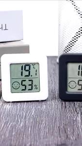 Digital Thermometer Hygrometer Indoor Mini Temperature LCD Electronic Monitor Hygrometer Outdoor Room Temperature Meter