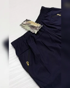 1073# SELUAR PENDEK 3/4 WANITA PLAIN MEMPUNYAI 2 POKET YANG BERZIP