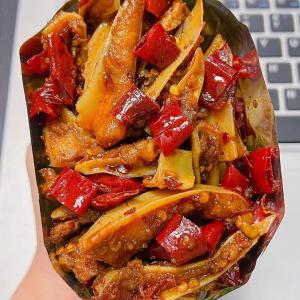 Spicy BBQ Chicken Skull Snack Crispy Chicken Bone Snack from Neijiang Sichuan Province Packed in Bag from Mainland China