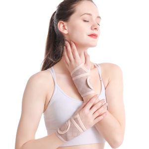 เสริมสร้างความสวยคุณค่า ผ้าพันดามข้อมือมืออาชีพ1คู่ ปรับสายรัดข้อมือย้อนกลับได้ สำหรับการป้องกันกีฬา/เอ็นอักเสบ ระยะเวลา 15 วัน