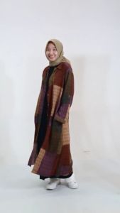 Elzatta Inner Dress & Gamis Bahan Kaos Adem Nyaman