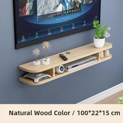 QICAIKAOLA | Wall Mounted TV Stand Shelf