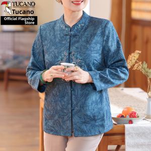 TUCANO | Elderly Women Long Sleeve Tang Suit Jacket