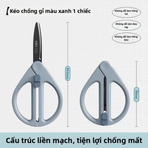 deli | Kéo Đa Năng Đẹp Mở Rộng Không Gỉ Sắt Không Dính An Toàn