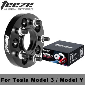 Teeze PCD 5x114.3 CB 64.1mm Wheel Spacers Adapter Suit For Tesla Model 3 Model Y M14x1.5 Wheel Spacer Flange 1 Piece