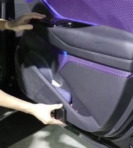 (CHEVROLET) 2PCS Magnet Sensor Welcome Light Car Logo Door Light Blazer Captiva Groove Tracker Colorado Orlando