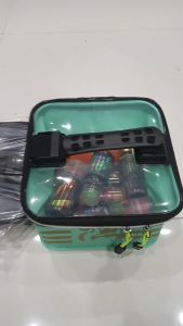 {HOT HOT HOT} Túi đựng phụ kiện mồi câu nhỏ gọn tiện lợi cho anh em cần thủ Kích thước 22x22x16mm - Để vừa trong thùng câu đài.