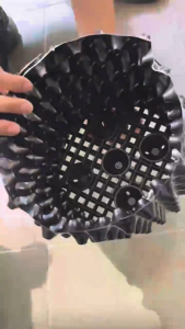 Air Pruning Pot Root Barrier Control Growth Trainer Easy Transplant Pot Pasu Pengawal Akar 控根器透气花盆