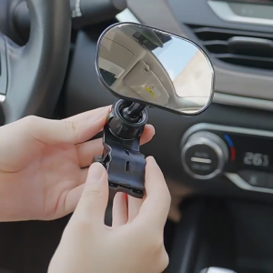 Car Interior Rearview Baby Mirror 360 Rotatable Auxiliary Observe Mirror For Viewing Rear Passengers