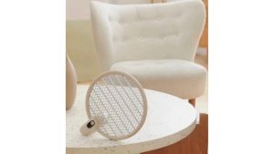 SOTHING NET Electric Mosquito Swatter-Smart Edition: Intelligent Display Dual-Mode Killing Foldable Design LED Lamp Safety Grid