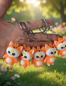 (3I8) - Móc Khóa Nhựa Dẻo Cute 3-6cm Nhiều Mẫu Ngẫu Nhiên Hottrend