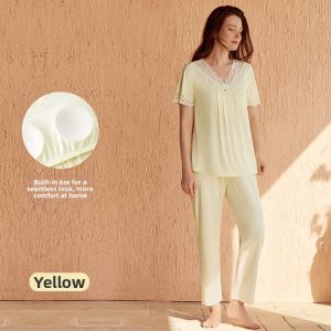 ManiForm | Lace Summer Womens Sleepwear Ultra-Soft Modal With Pads