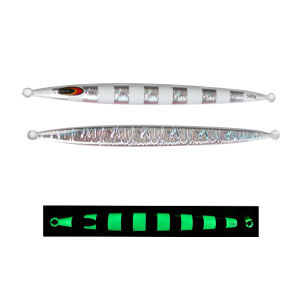 TEASER 200g 300g 500g 600g 750g 1000g J28 Deepsea Big Game Metal Jig Lure Luminous Vertical Sinking Jigging Fishing Bait Isca