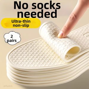 MICUI | Moisturizing Thin Sweat Absorption Odor Control Breathable Anti Slip Insoles