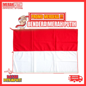 Merah Putih Store - Bendera Merah Putih Indonesia Kain Promo Murah Bisa COD Gratis Ongkir 180x120
