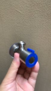 STOP KRAN STAINLESS 1/2 INCH STOPKRAN 304 SINGLE CABANG 1 -SATU stopkran closet shower kloset TOILET