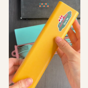 [SG seller] Cutlery Set Wheat Material Simple Portable Cutlery Set customised with Color Box