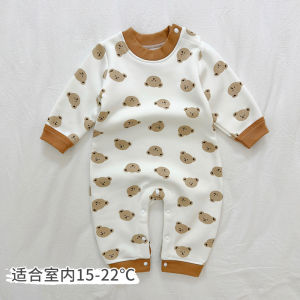 รอมเปอร์สูทบุขนสำหรับเด็กทารกเด็กผู้หญิงชุดบอดี้สูทกันหนาวหนาพิเศษใส่ช่วงฤดูใบไม้ร่วงและฤดูหนาวสำหรับทารกแรกเกิดชุดคลานสำหรับเด็กแรกเกิดของเด็กชายชุดนอน