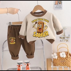 setelan anak tralalero 1-5 tahun