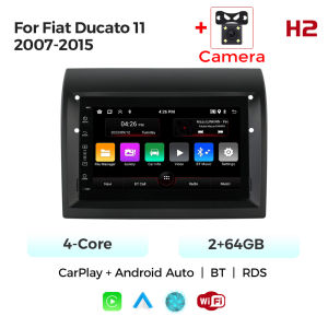MEKEDE Wireless Carplay Car Radio For Fiat Ducato 11 2007-2015 Android Auto Multimedia Player Car Head Unit GPS Navigation FM BT