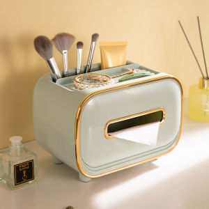 Luxury Multi-functional Tissue Box Organizer