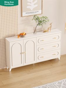 MINGDUO | Multifunctional Cream Style Stone Dining Sideboard 25cm