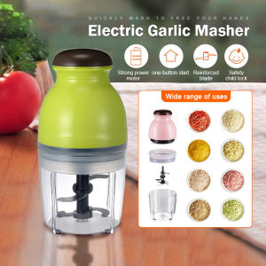 600ML Baby Food Chopper Blender Hand Mixer Blender mini Multi-Function Electric Food Processor 4 Powerful Stainless Blades Carrot Pumpkin Small Grinder Milkshakes Mixing Machine
