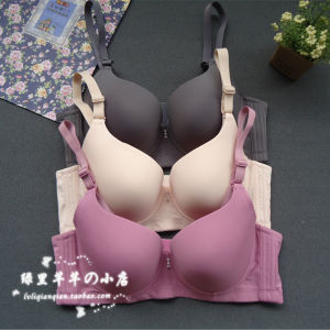 Summer Accessory Breast Push up Adjustable Ultra-Thin Underwear Thin Mould Cup D plus Size Womens Gathering Bra 95C