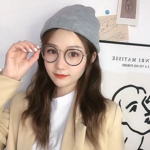 GMLV Kính Chống Bức Xạ Bảo Vệ Mắt Chống ánh Sáng Xanh Dễ Thương đen Cô Kính đa Giác Việt Nam Kính Học Sinh