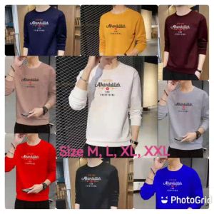Diskon Sweater Keren Kaos Pria Distro Alhamdulillah Crewneck Trendy Sweatshirt Elegan Sweter Kasual