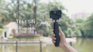 TELESIN Magnetic Quick Release Mini Tripod Selfie Stick Base Stand for GoPro HERO 13 Camera