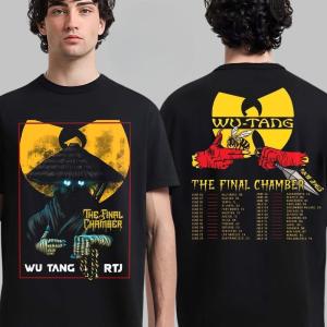 Wu Tang Clan Baltimore Maryland 2026 Venue Poster Graphic T-shirt Men Women Cotton High Quality Streetwear Female Male Clothing