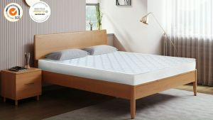 SEA CHOICE  Spring Mattress with Memory Foam Medium Hardness 3D Breathable Knitting Fabric  Support System 7 Inches Deep  10-year quality promise / Kutson memory foam katamtamang tigas 3D breathable na niniting na tela 7 pulgada ang lalim - Lazada