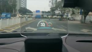 Navigation Projection C1 Car OBD2+GPS HUD Head-Up Display Car Projector Speedometer Water Temperature Voltage RPM Speed Alarm