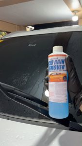 ICHEM PRODUCT ACID RAIN REMOVER 1 GALLON (WATERMARKS REMOVER FOR WINDSHIELD SHOWER GLASS ENCLOSURE MIRRORS STAINLESS FAUCETS AQUARIUM AND ALL TYPES OF GLASS SURFACES)