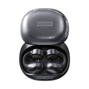 Original Lenovo Thinkplus X20 TWS Wireless Earphones Bluetooth 5.3 Ear Clip Wireless Headphones Touch Control Earbuds Bass Gaming Earphone 350mAh Smart Noise Canceling Mini Clip Headset for phone Realme Xiaomi Samsung Vivo Oppo Huawei