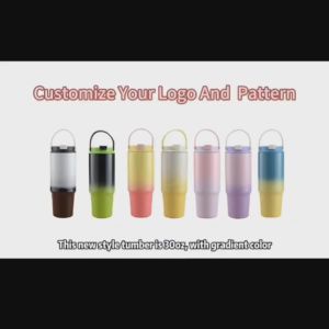 Thermos Gradasi Jumbo Termos Kopi Stainless Steel Tahan Panas dan Dingin 900ml Kode 271