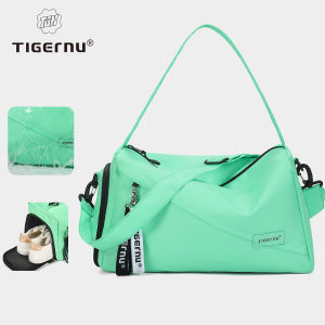 Túi Du Lịch Nhẹ Tigernu Dành Cho Nam Và Nữ Túi Thể Thao Đeo Vai Đeo Chéo Có Khóa Kéo Chất Liệu Nylon